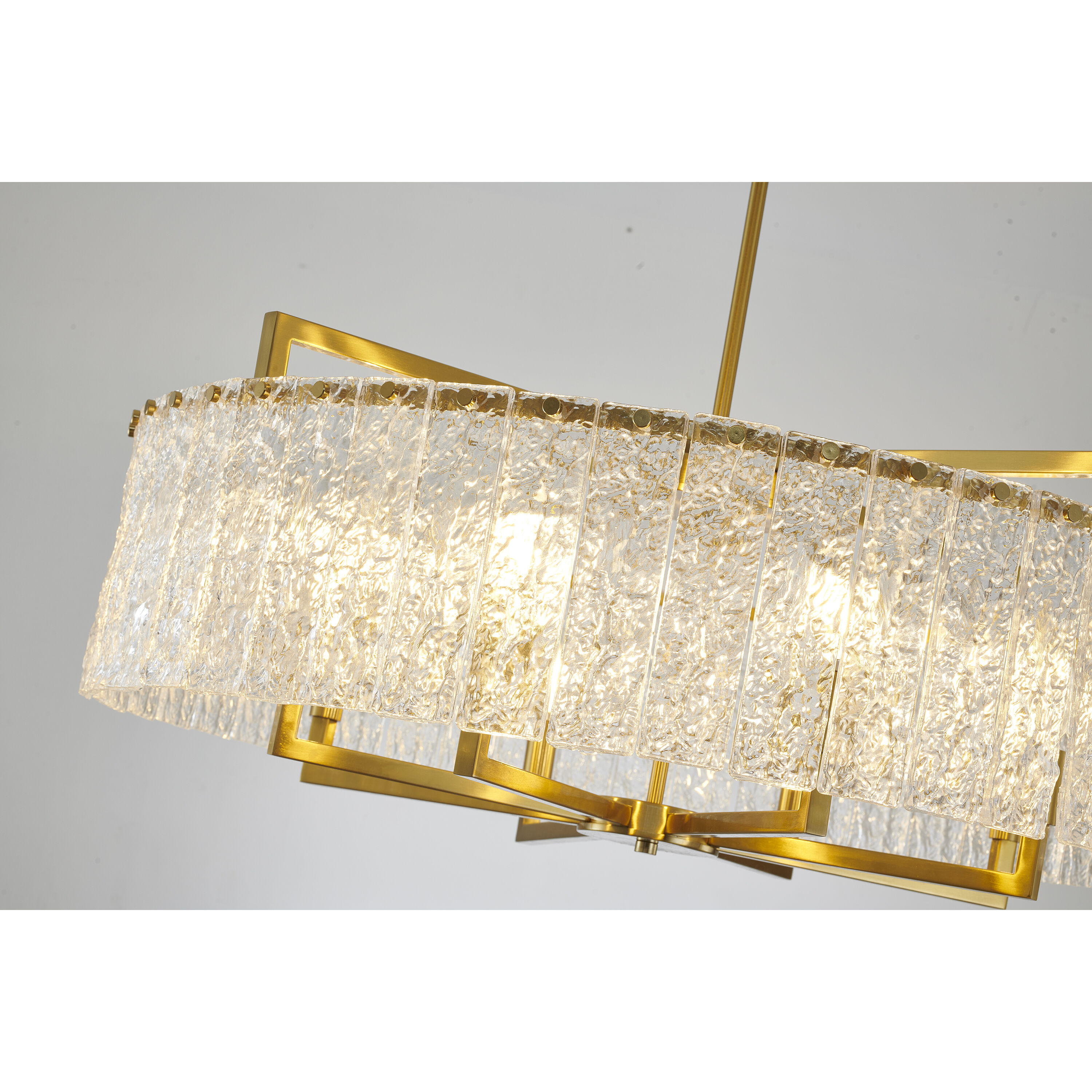 Canada LED 32 inch Brass Chandelier Ceiling Light